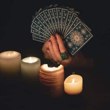 a tarot card reading