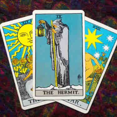 three cards in tarot